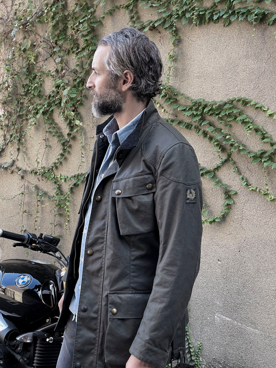 Belstaff Trialmaster Brown Jacket Belstaff Trialmaster Waxed