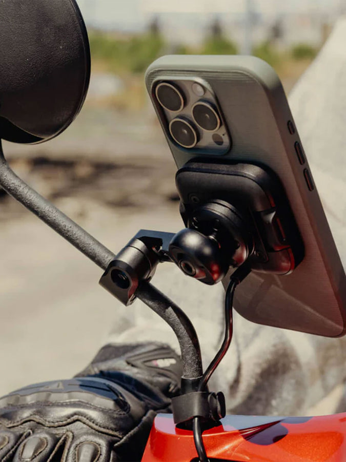Peak Design Motorcycle Mirror + Crossbar Mount