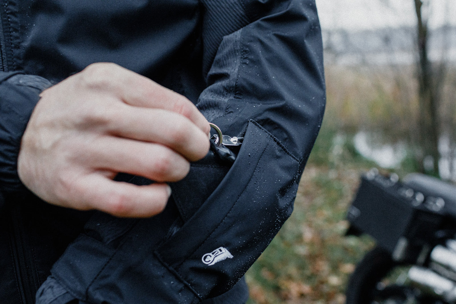 North of Berlin Swamp Rain Jacket