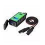 SAE Volt Meter and Dual Port USB Charger