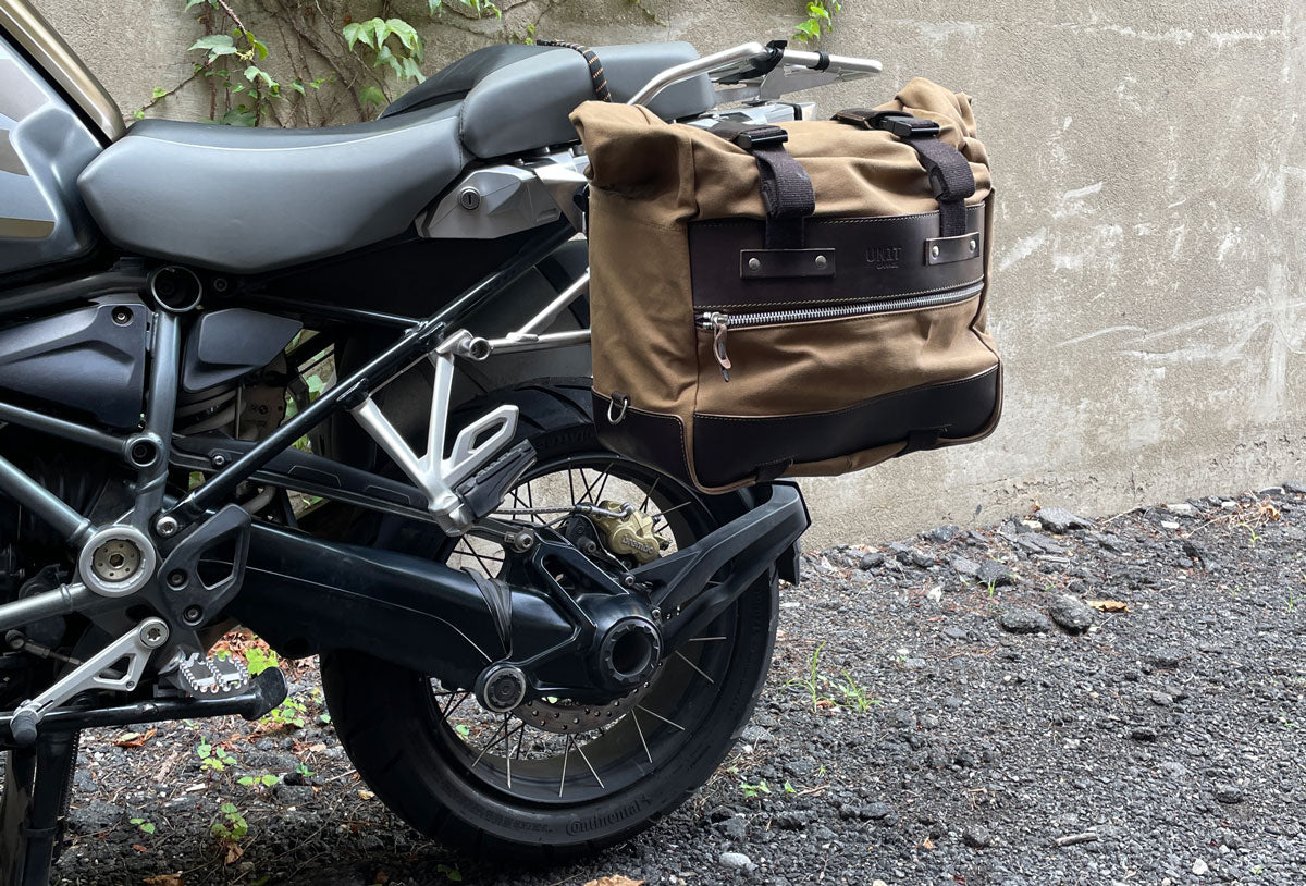 UNIT Garage ATLAS series Canvas Pannier - Mondo (40-50L)