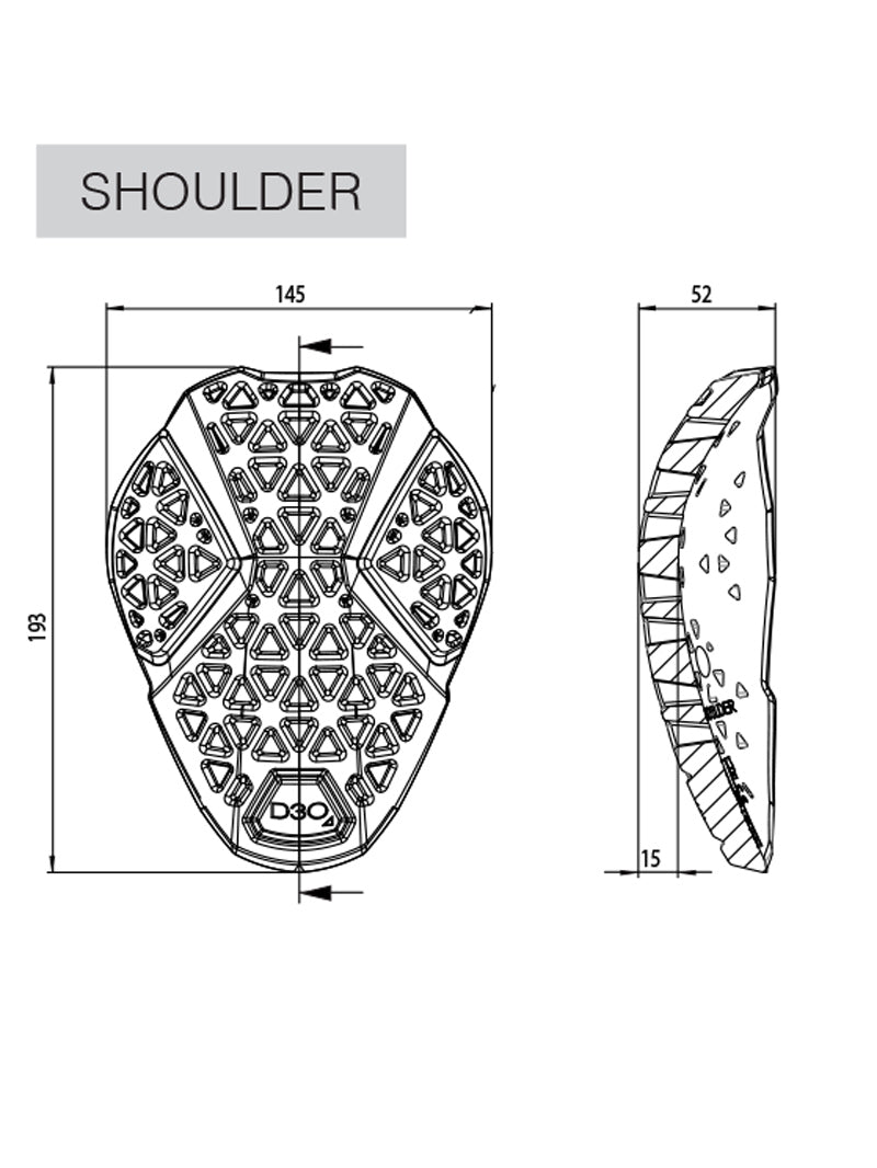 D3O LP2 Pro Shoulder Armor Set - CE Level 2 – Union Garage