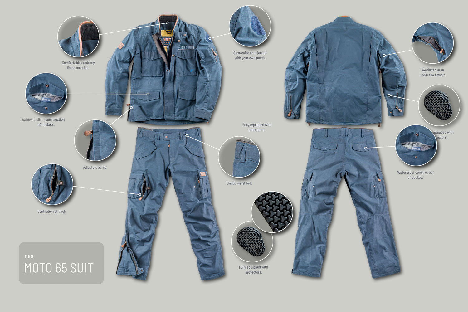 North of Berlin Moto 65 Pants