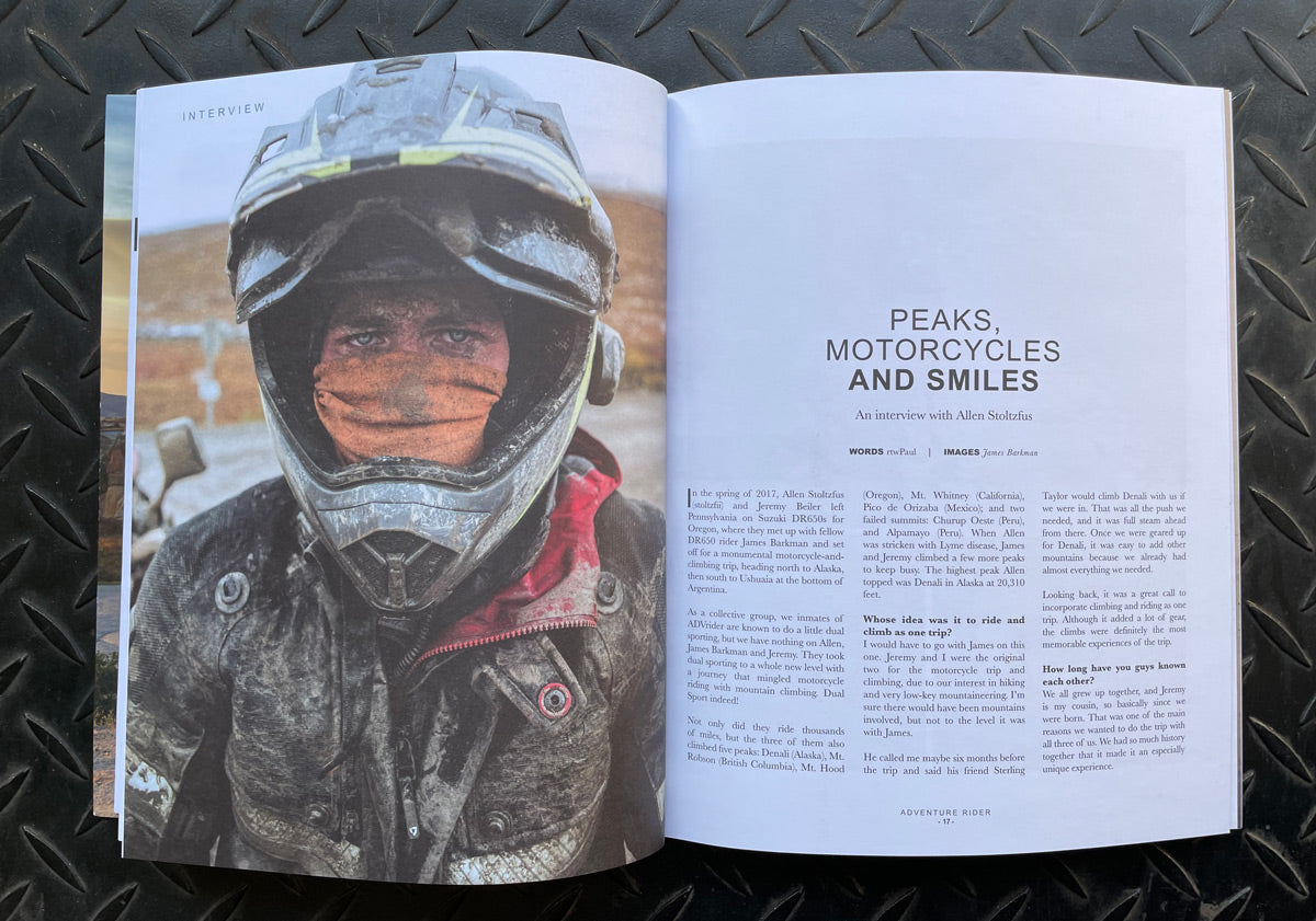 Adventure Rider Magazine Vol. 1 Spring 2021