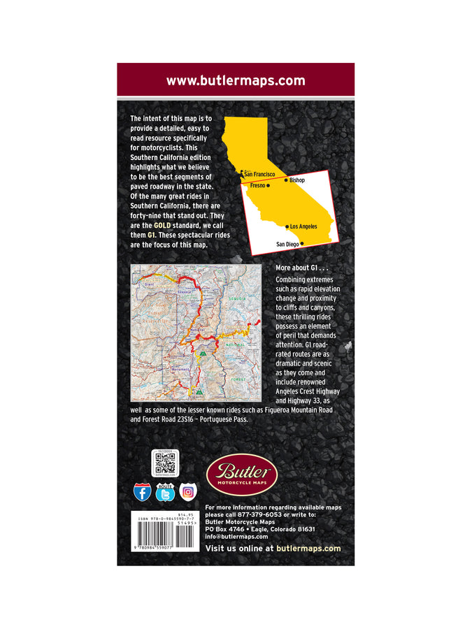 Butler Southern California G1 Map