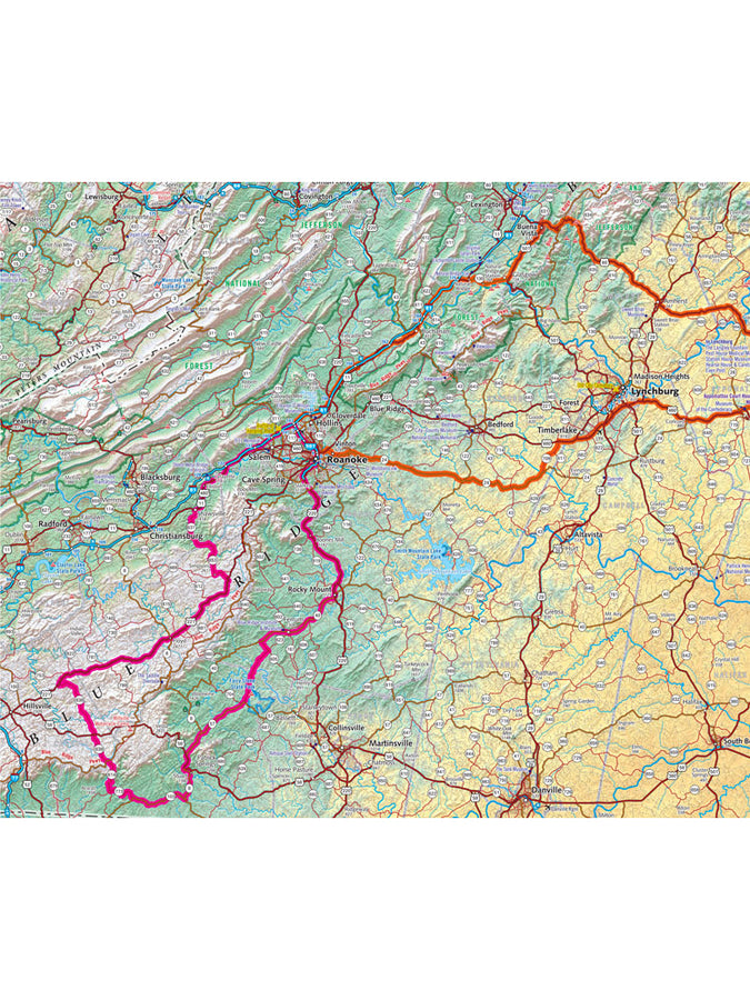 Butler Southern Mid-Atlantic G1 Map
