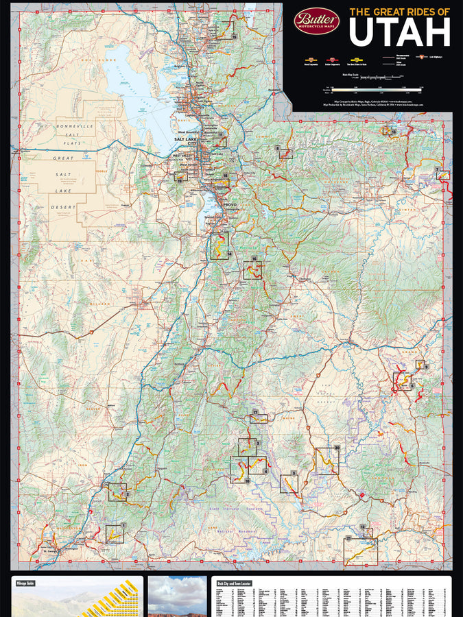 Butler Utah BDR Map