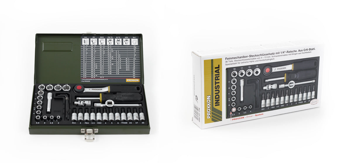 Proxxon 36-Piece 1/4