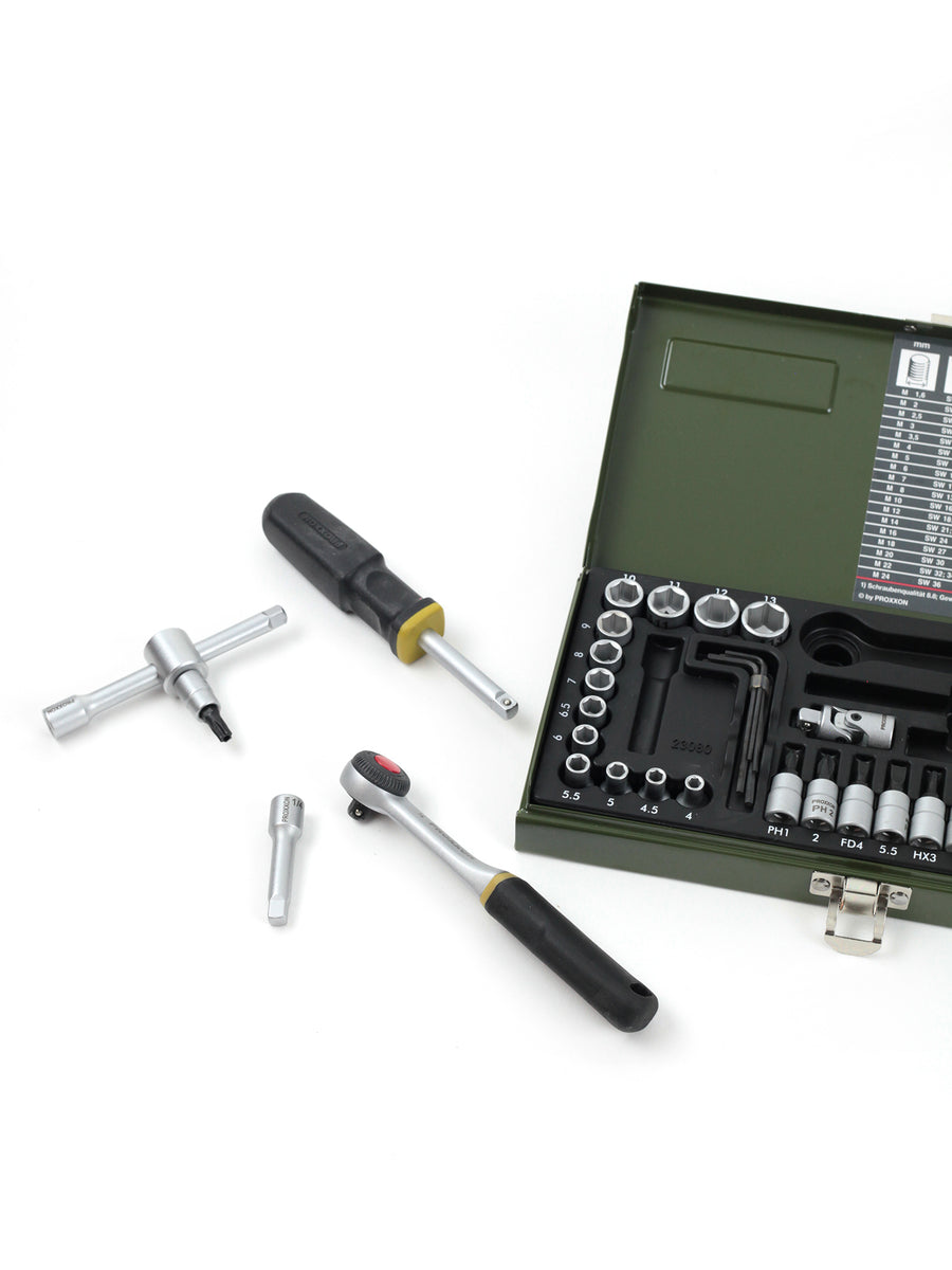Proxxon 36-Piece 1/4 Drive Engineer's Tool Kit – Union Garage