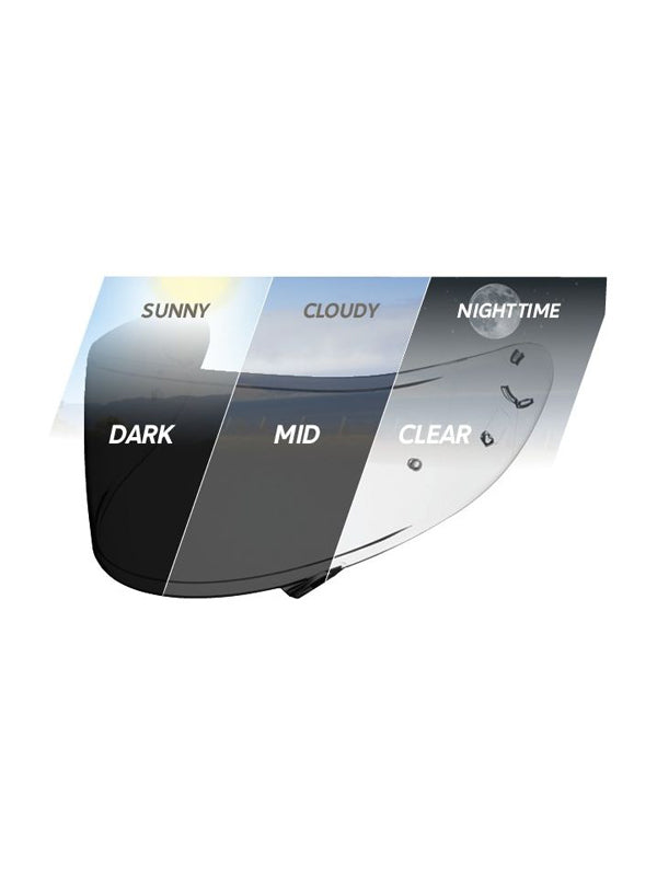 Shoei RF-1200/RF-SR Transitions Shield