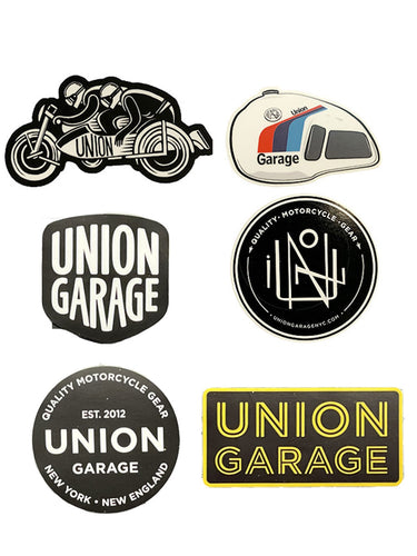 Union Garage Sticker Pack
