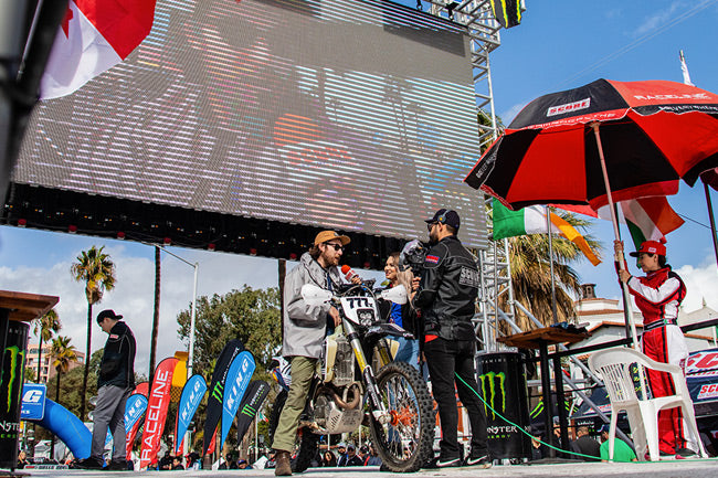 At the Baja 1000 with Union Garage Sponsored Rider Dave Dunn