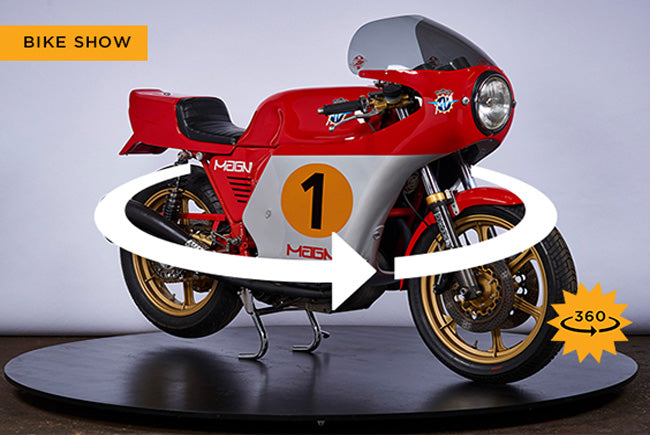 Interactive Motorcycle Show: 70's Italian Sporting Bikes