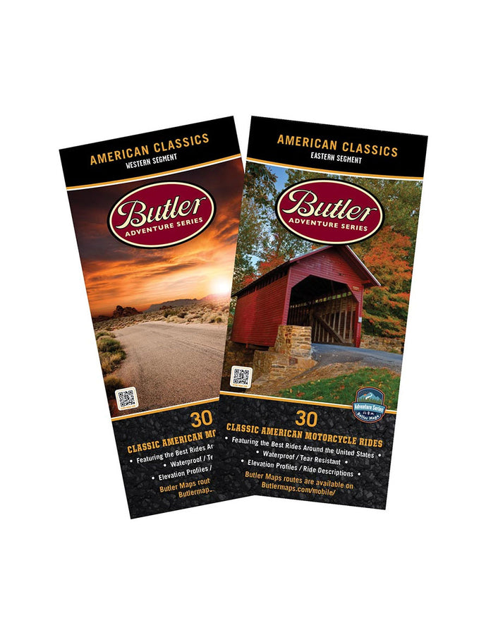 Butler American Classics - Two Map Set