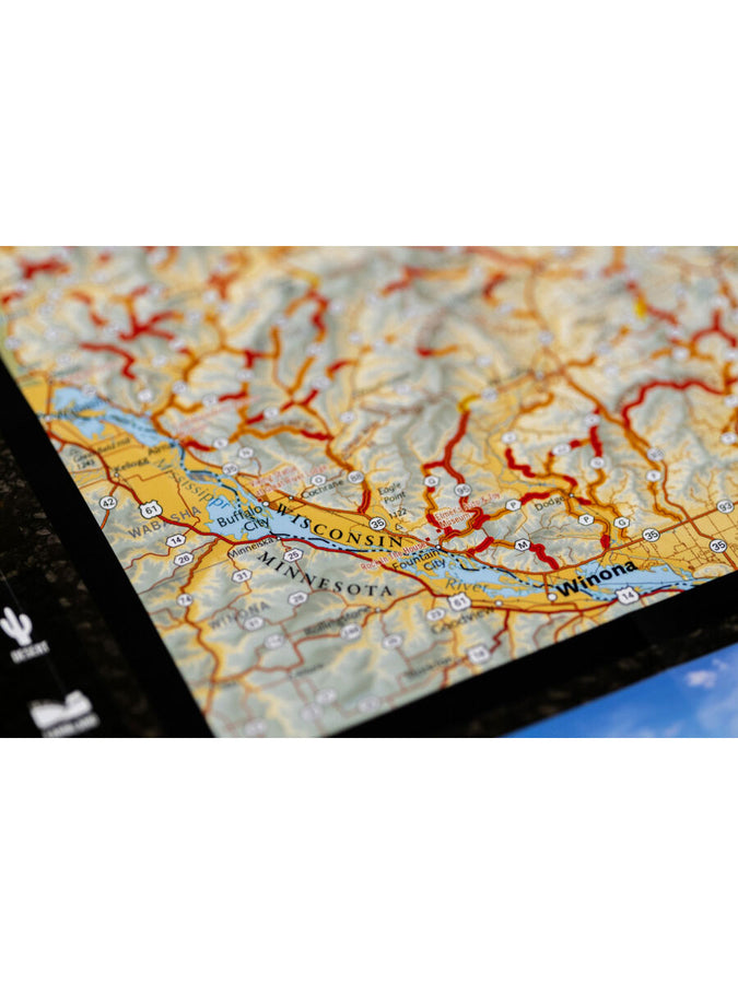 Butler Wisconsin and Michigan's Upper Peninsula G1 Map