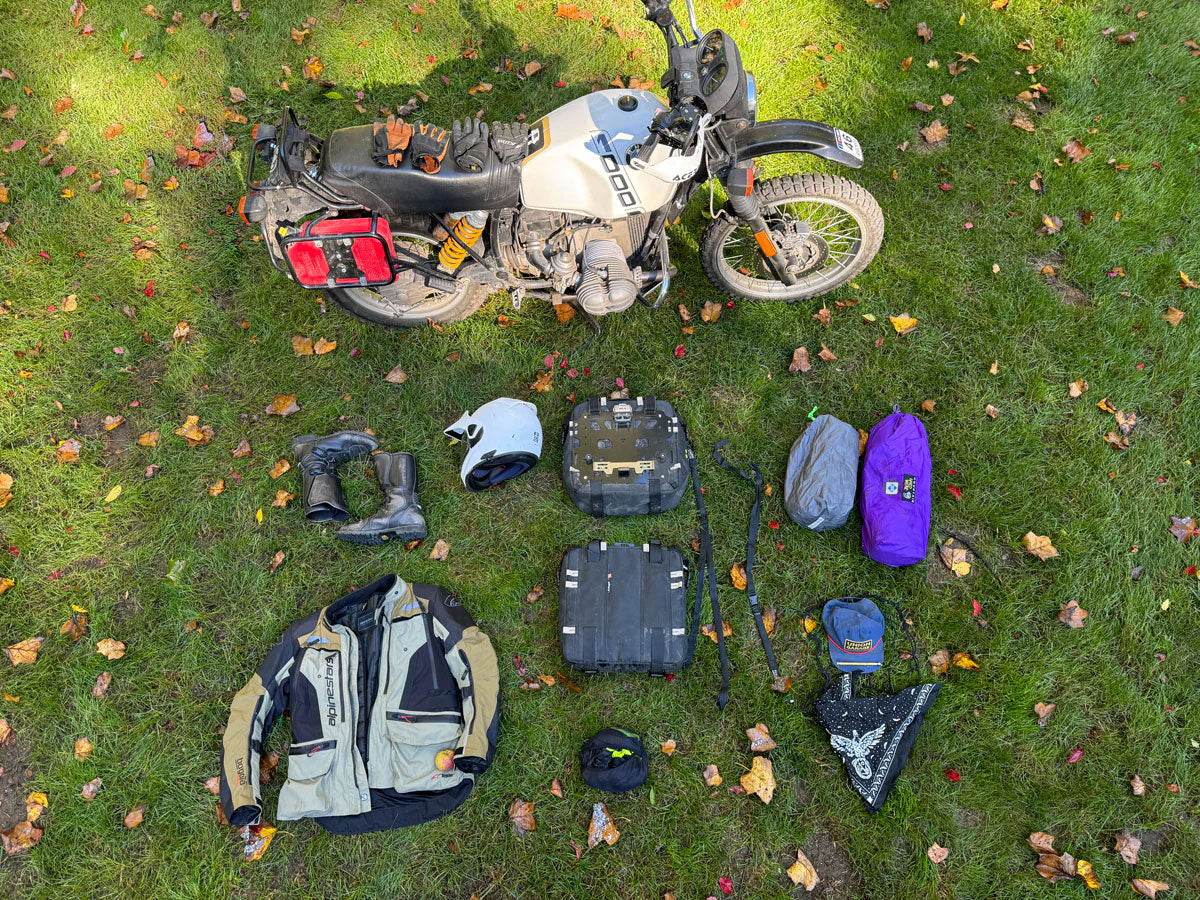 UNIT Garage Atlas Racks - BMW R80 G/S