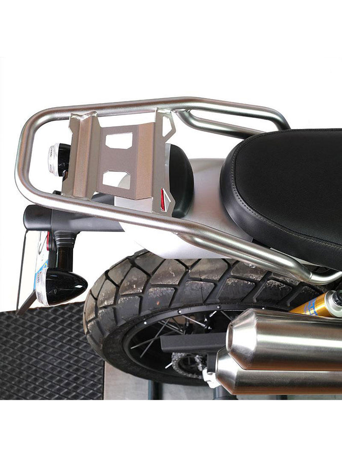 UNIT Garage ATLAS Rear Rack + Passenger Grip - Triumph Scrambler 1200 XE-XC