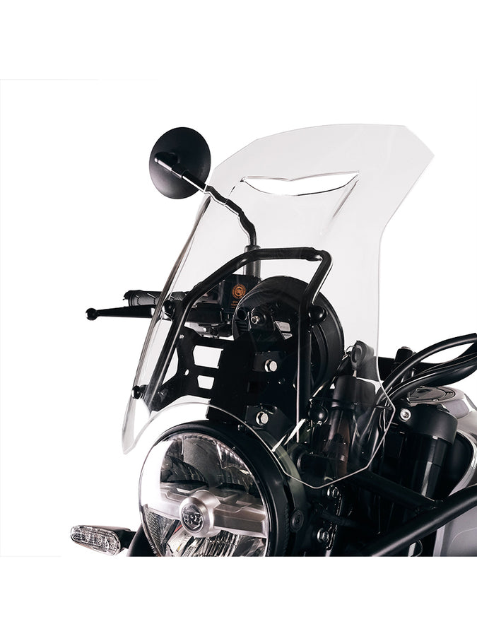 UNIT Garage Windshield with GPS support for Royal Enfield Himalayan 450