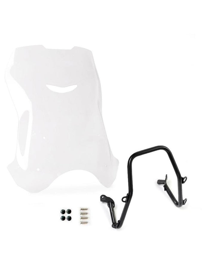 UNIT Garage Windshield with GPS support for Triumph Trident 660