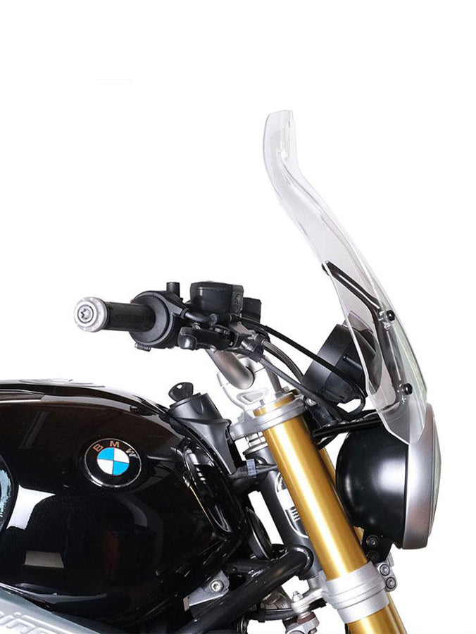 UNIT Garage Windshield with GPS support for BMW R NineT Roadster