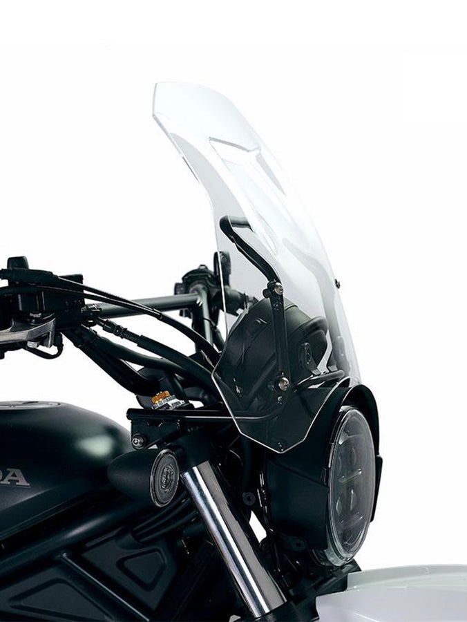 UNIT Garage Windshield with GPS support for Honda CL250/300/500