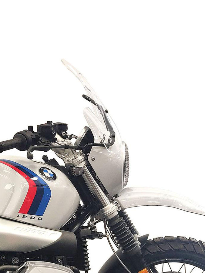 UNIT Garage Windshield with GPS support for BMW R NineT Urban GS