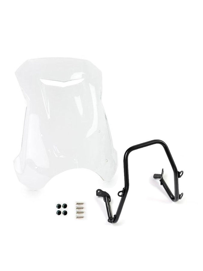 UNIT Garage Windshield with GPS support for Triumph Trident 660