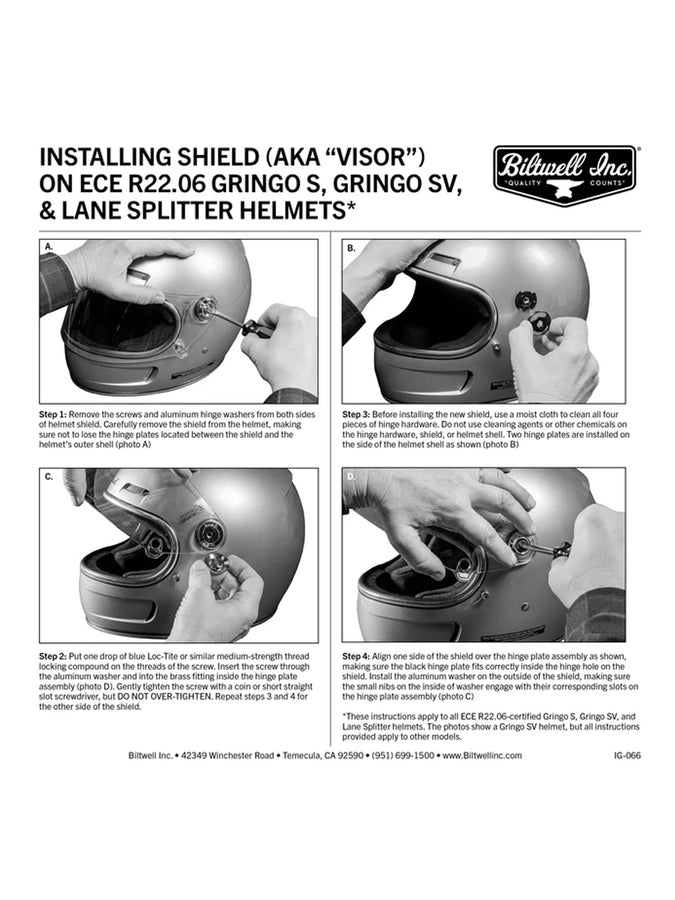Biltwell Gringo SV Shield – Union Garage Biltwell Gringo SV Shield – Union Garage