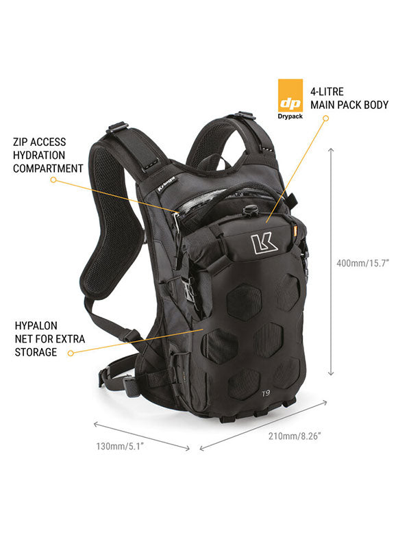 Kriega Trail 9 Adventure Backpack