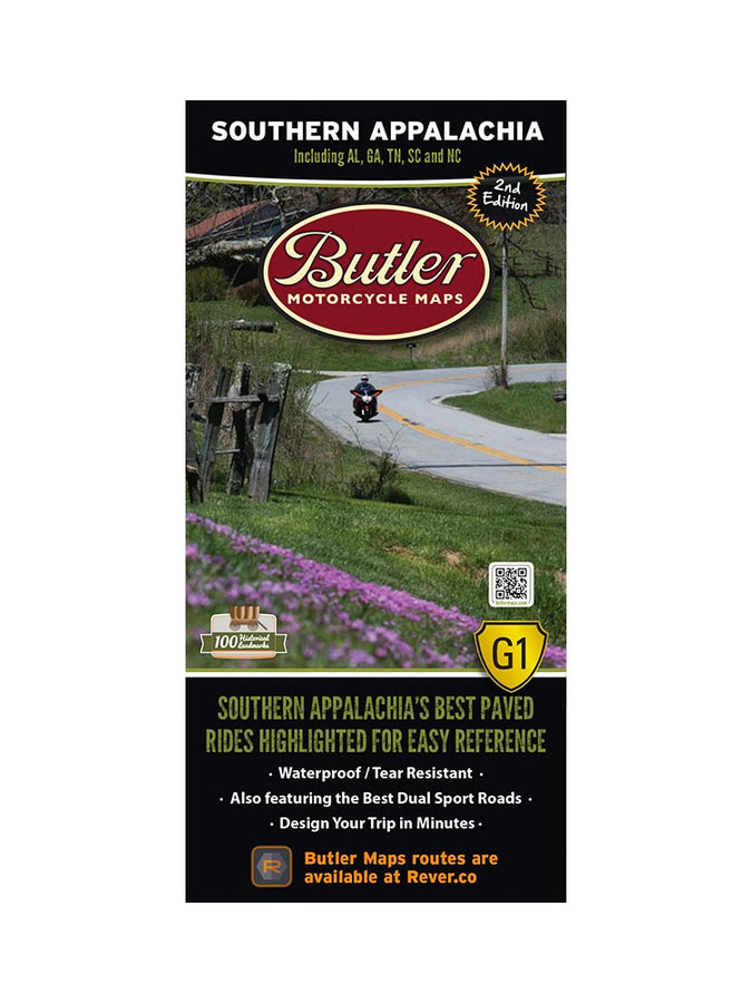Butler Southern Appalachia G1 Map