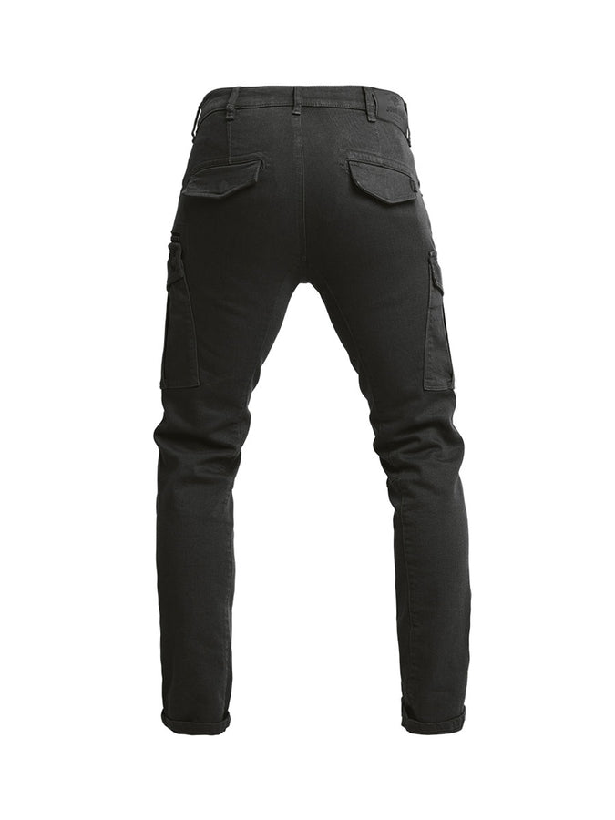 Skinny Fit Cargo Pants - Black - Men