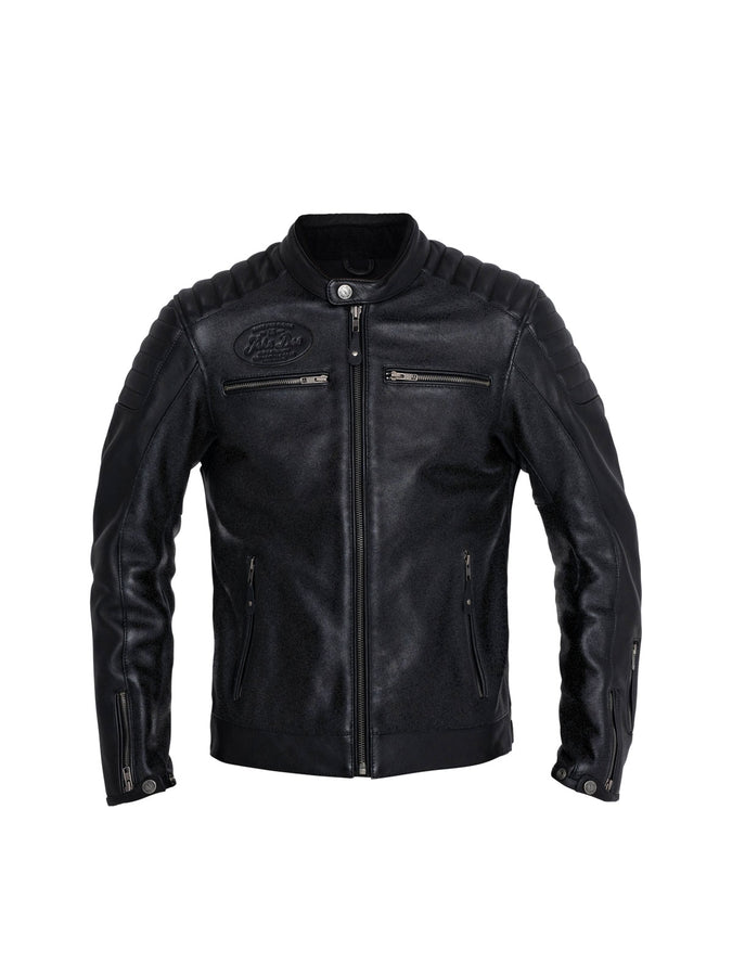 WULFUL Men's Stand Collar Leather Jacket Motorcycle Lightweight Faux  Leather Outwear : Amazon.in: Car & Motorbike
