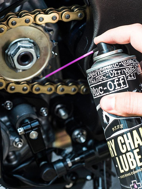 Muc-Off Motorcycle Dry Chain Lube – 400ml – Lets Gear Up