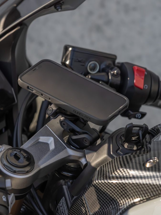 Motorcycle phone stem discount mount