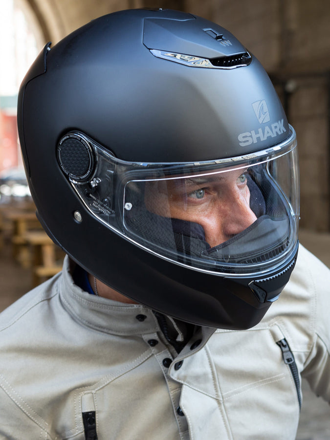 Integral Motorcycle Helmet Shark SPARTAN 1.2 Blank Glossy White For Integral Motorcycle Helmet Shark SPARTAN 1.2 Blank Glossy White For