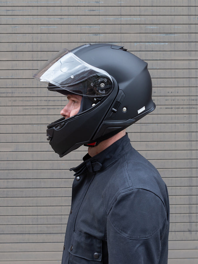  Shoei Neotec II Helmet (Large) (Matte Black) : Automotive