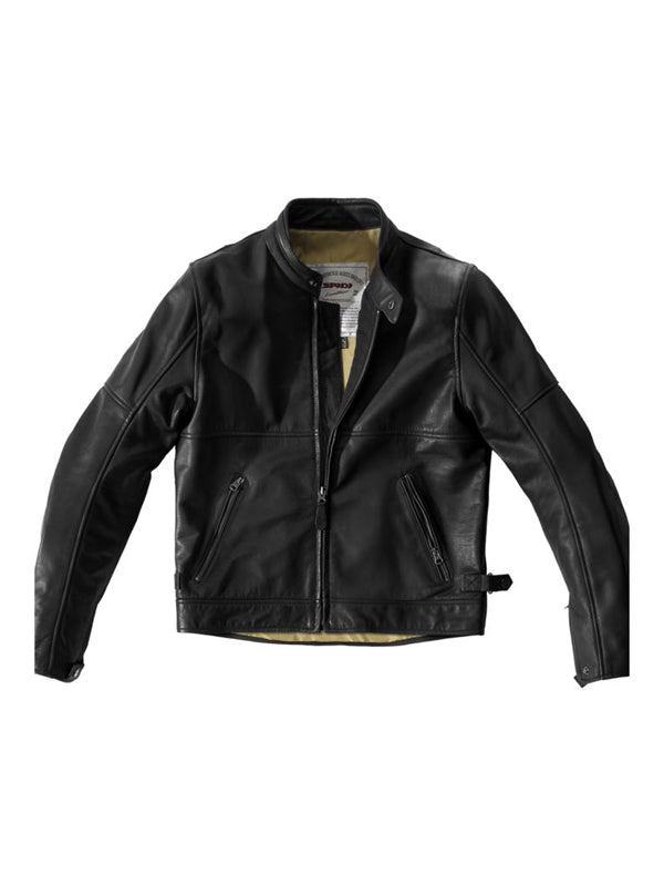 Spidi Rock Motorcycle Jacket - An Armored Italian Buffalo Leather Jacket