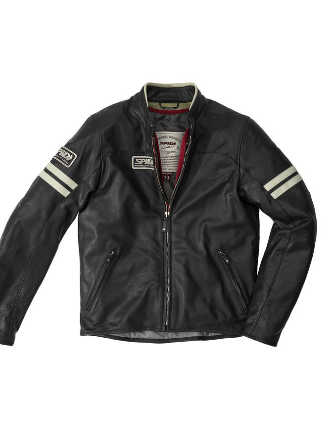 Spidi Vintage Leather Motorcycle Jacket