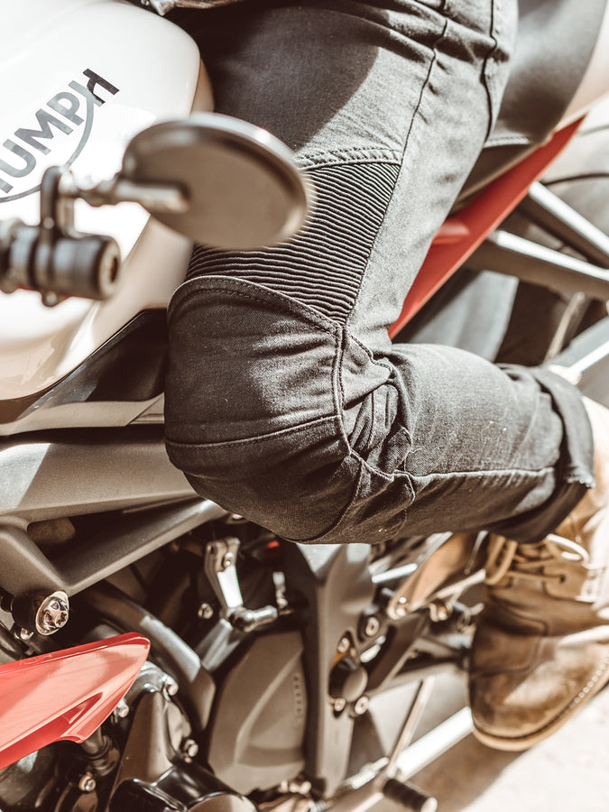 Motorcycle Jeans Denim Kevlar Armored Pants