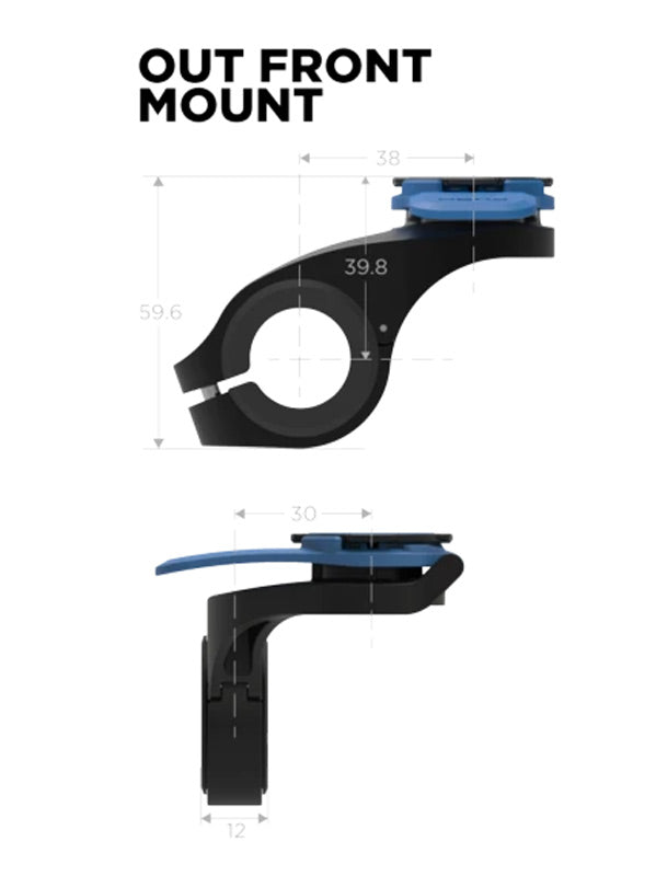 Quad Lock Out Front Bar Mount